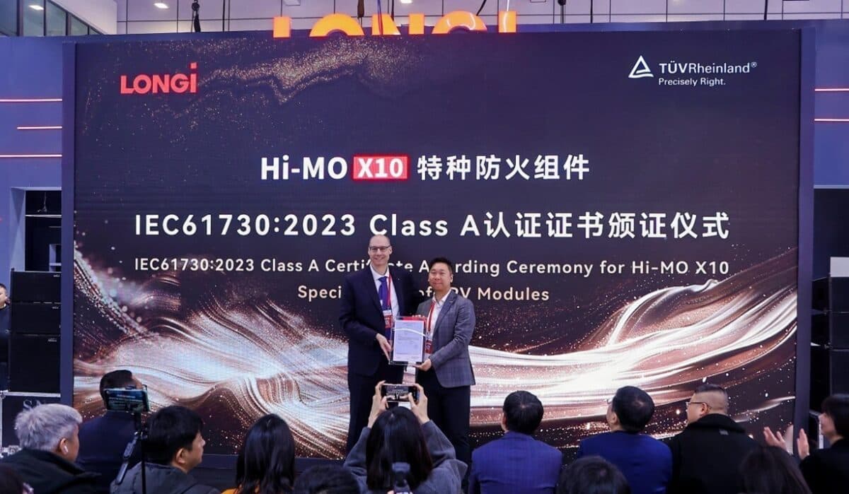 Longi launches fire-resistant solar module for rooftop PV
