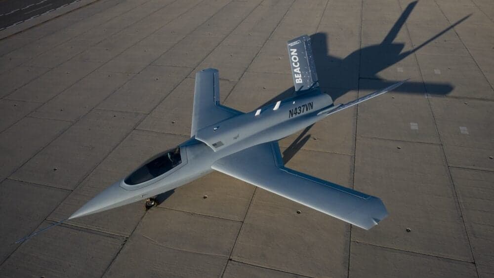 Northrop Grumman's test environment called Beacon includes a Scaled Composites-built Model 437 Vanguard aircraft modified for optionally autonomous flight, enabled by Northrop Grumman’s autonomous software and digital ecosystem.