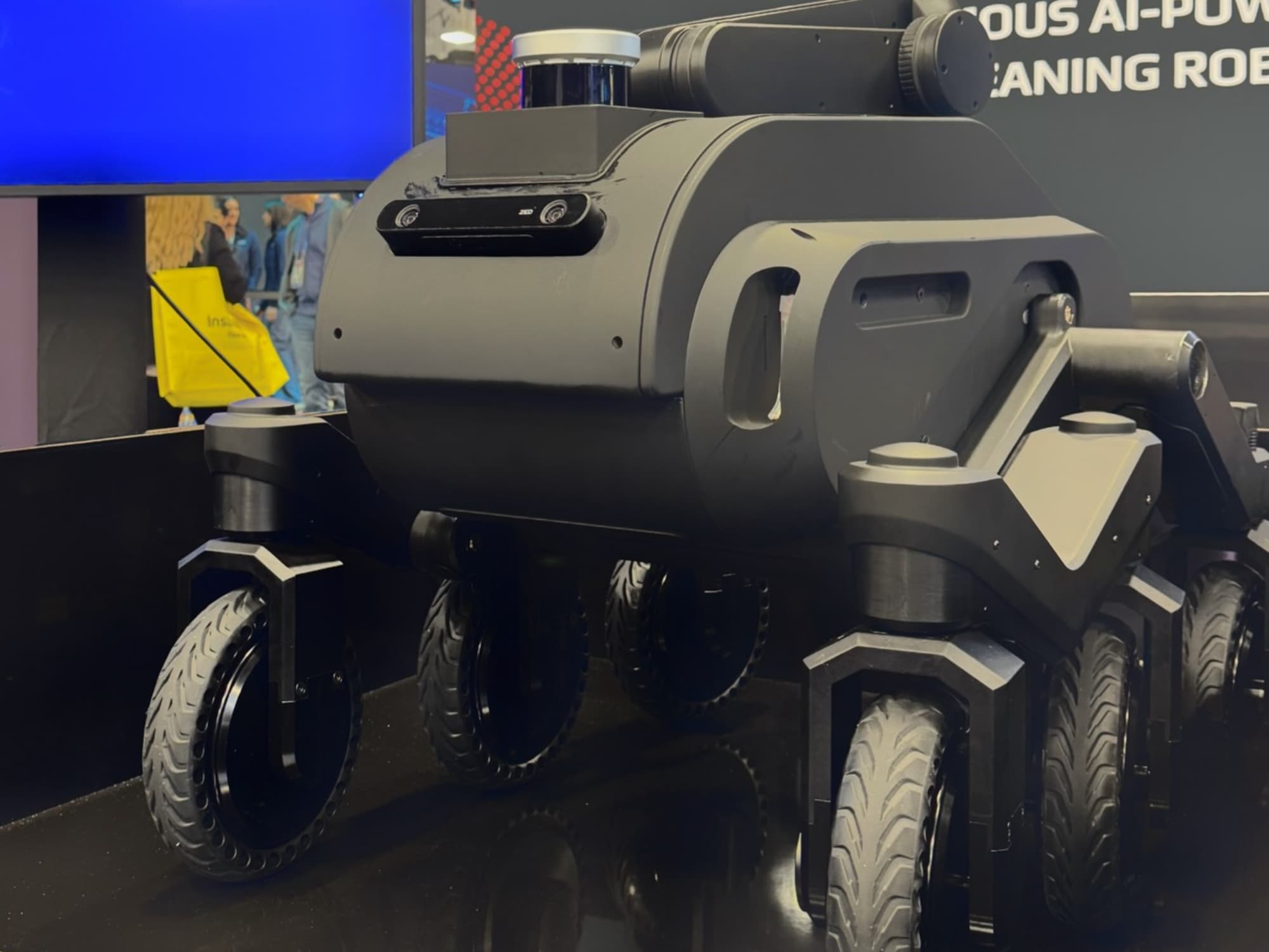 The Hido II Rover unmanned ground vehicle (via thedefensepost.com)