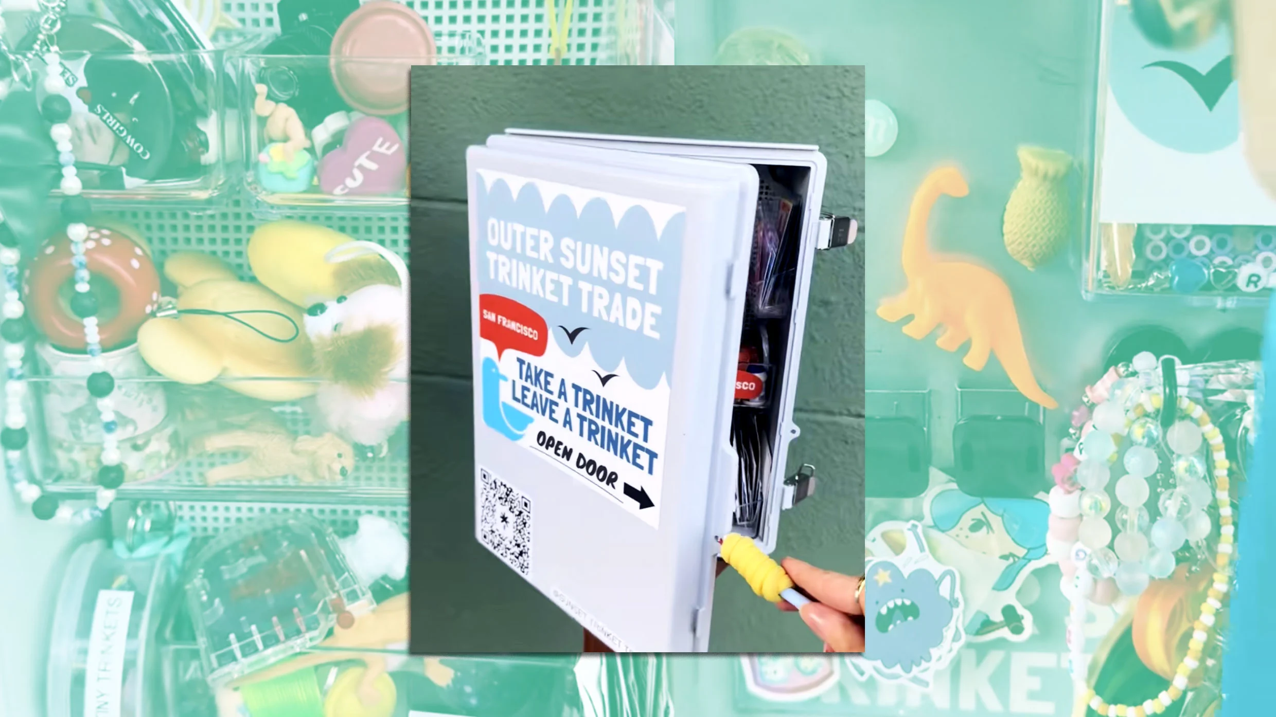 TikTok’s 'trinket trading trend' taps into the joy of being offline