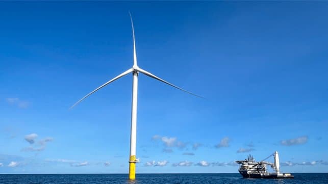 offshore wind farm (via maritime-executive.com)