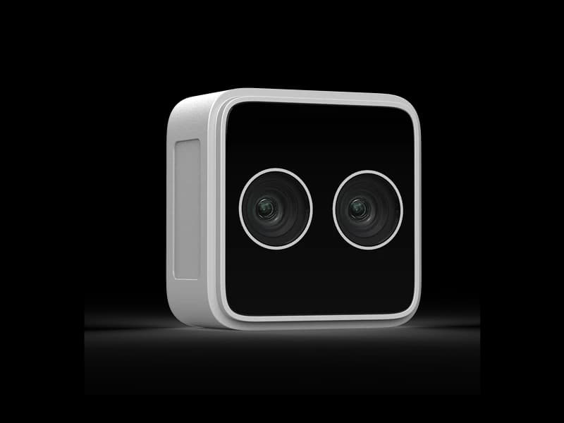 Gemini 305 compact 65g stereo camera designed for humanoid robot integration (via orbbec.com)