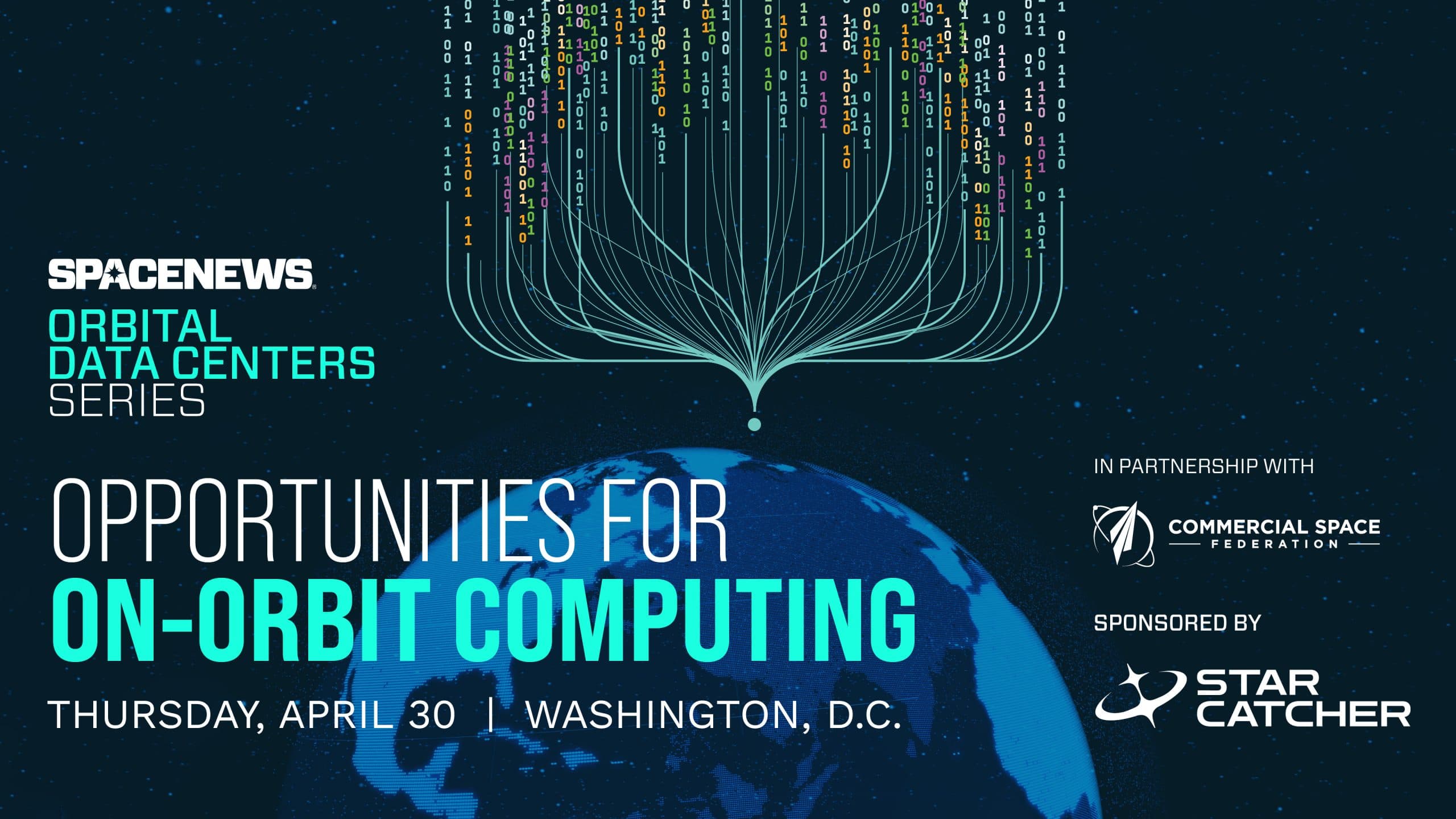 April 30: Opportunities for On-Orbit Computing