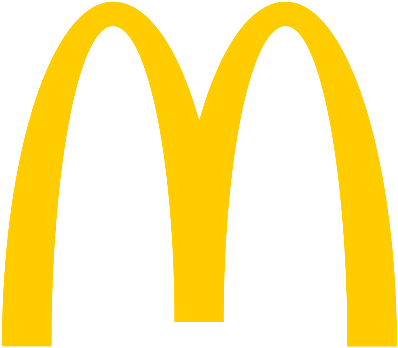 McDonald's iconic golden arches logo
