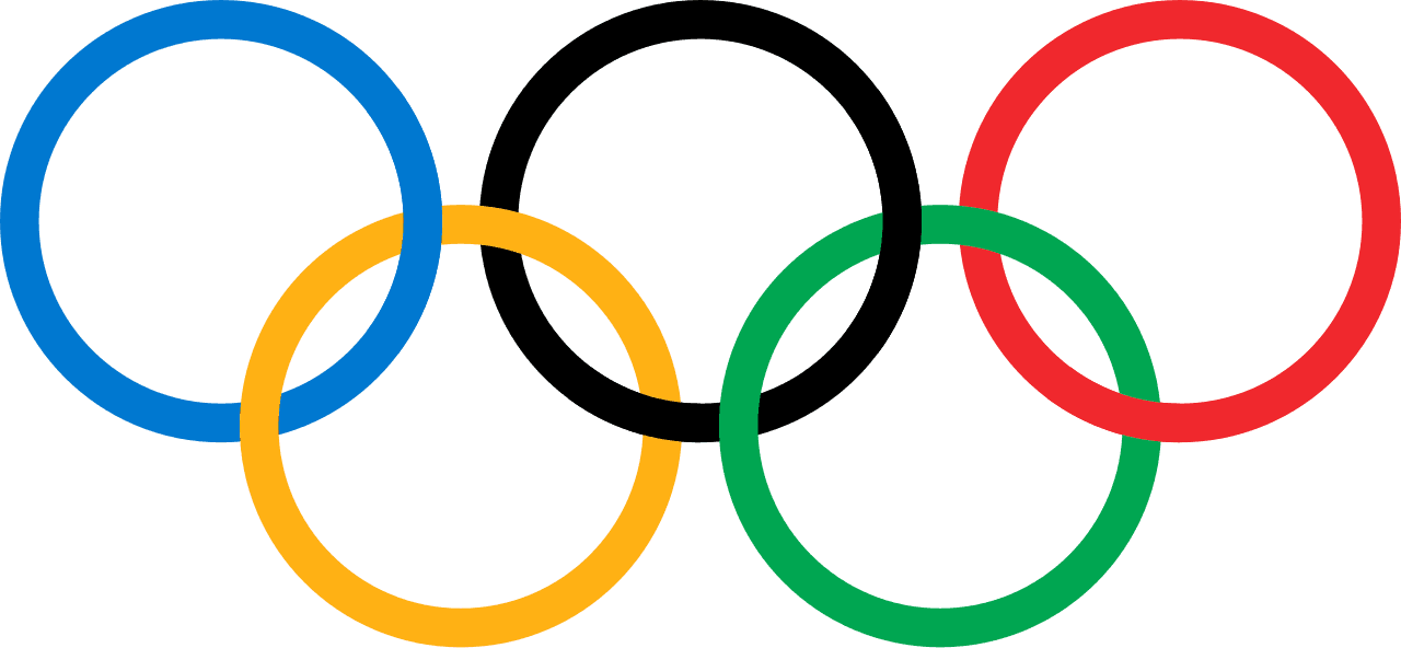 Olympic rings logo representing the 2026 Milano Cortina Winter Olympics