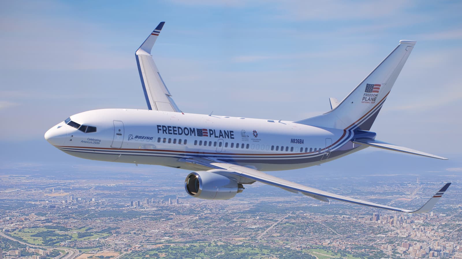 Freedom Plane Celebrates America