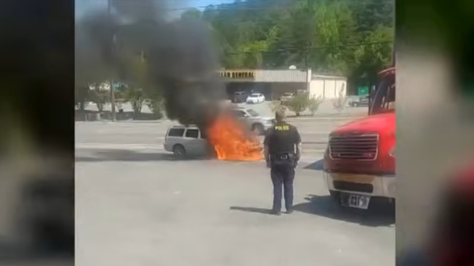 Volvo V70 Test Drive Ruined By Car Bursting Into Flames - Jalopnik