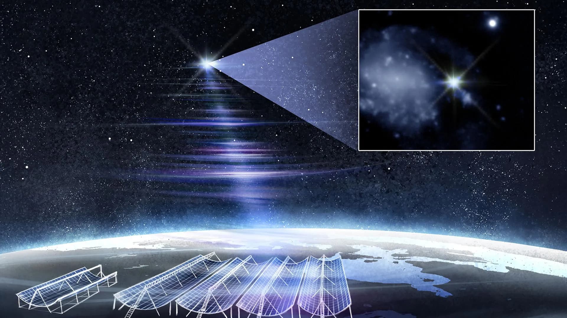 Astronomers just found the source of the brightest fast radio burst ever (via sciencedaily.com)